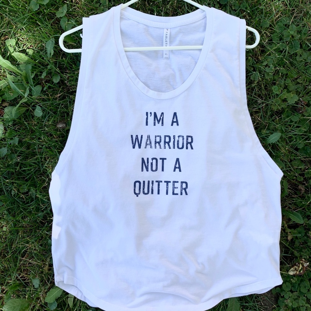 Fabletics White Muscle Tank